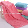 colorful warm super soft microfiber coral fleece towel set